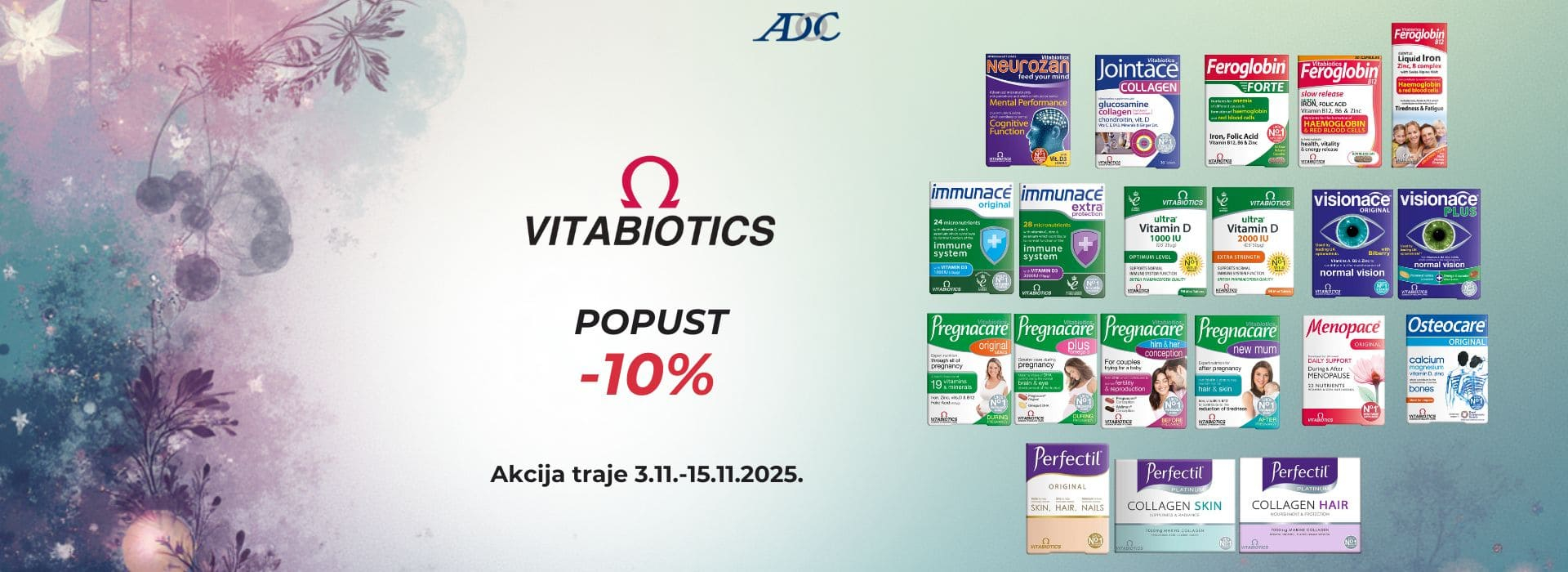 Vitabiotics dani 11/25 brend - Srbotrade